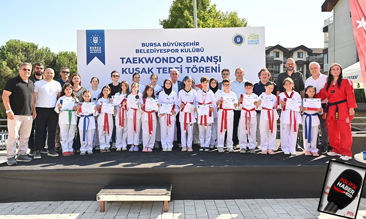 Taekwondocuların kuşak heyecanı!