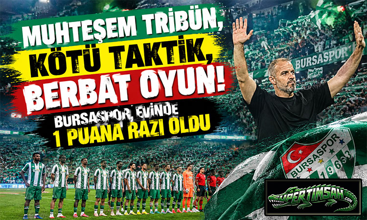Timsah, evinde bir puana razı oldu!