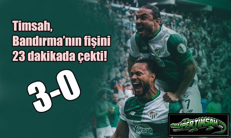 Timsah, Bandırmayı rahat geçti!